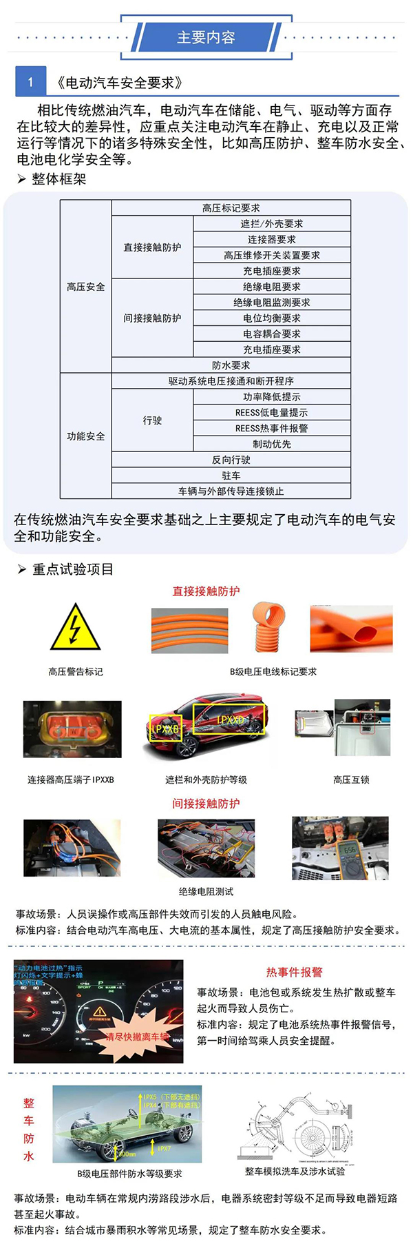 三項電動汽車強制性國家標準正式發布（附圖解）