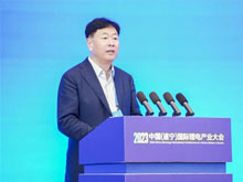 中國化學(xué)與物理電源行業(yè)協(xié)會秘書長王澤深致辭