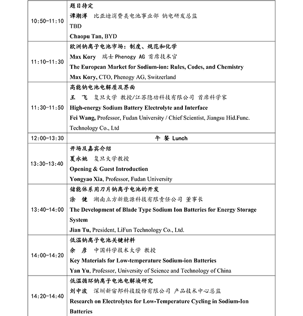 CIBF2026主論壇 | CIBF2026先進電池前沿技術(shù)研討會（第二輪通知）
