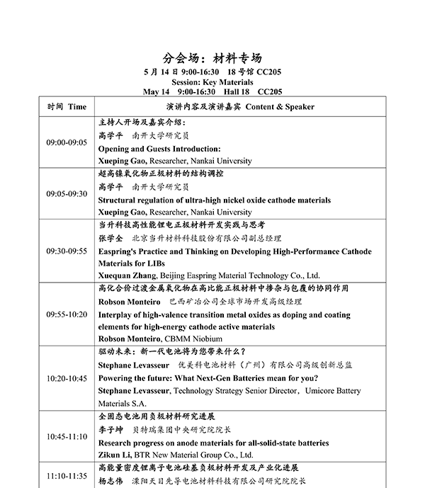 CIBF2026主論壇 | CIBF2026先進電池前沿技術(shù)研討會（第二輪通知）