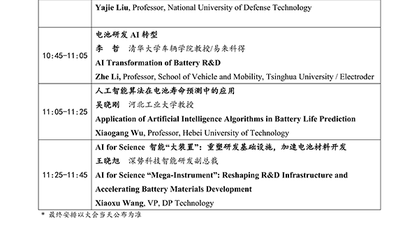 CIBF2026主論壇 | CIBF2026先進電池前沿技術(shù)研討會（第二輪通知）