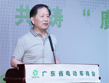 中國自行車協會助力車專業委員會主任委員陸金龍致辭